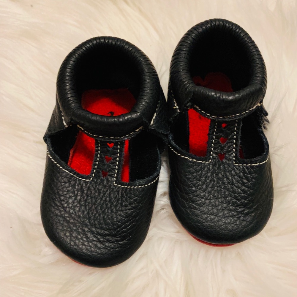 Tiny Heir Leathers Moccasins Mary Janes